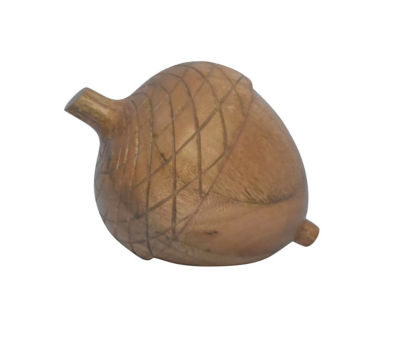 George Home Wooden Acorn Ornament 16x16x15cm