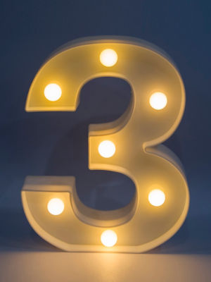 George Home Number Light 3