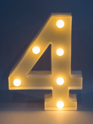 George Home Number Light 4