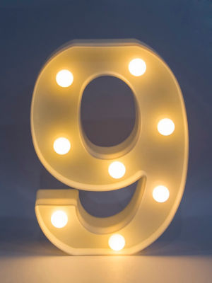 George Home Number Light 9