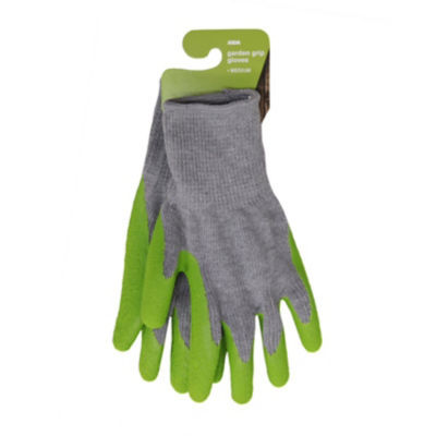 ASDA Medium Garden Grip Gloves Green Color