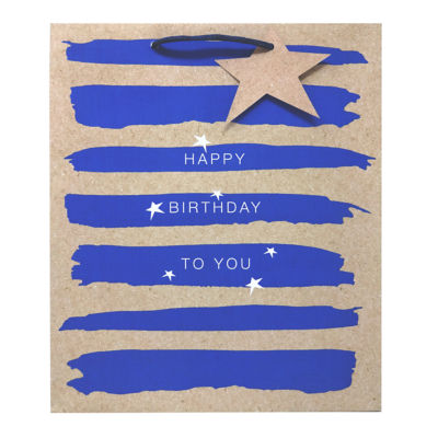 George Home Happy Birthday To You Large Gift Bag
