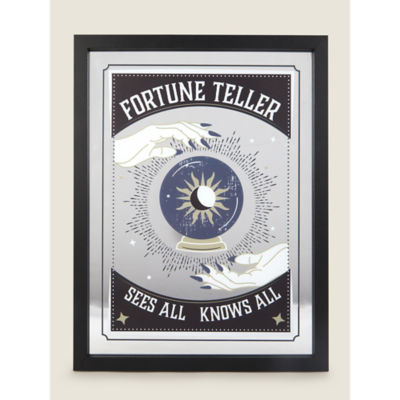 George Home Black Fortune Teller Sign