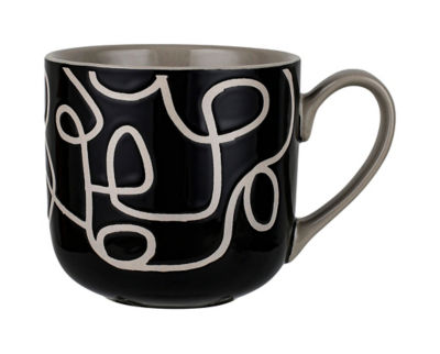 George Home Bamako Squiggle Wax Resist Mug