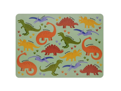 George Home Dino Wipeclean Placemat