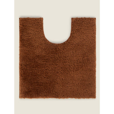 George Home Caramel Super Soft Pedestal Mat