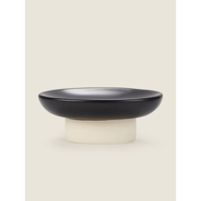 George Home Black Sahara Soap Dish Stand