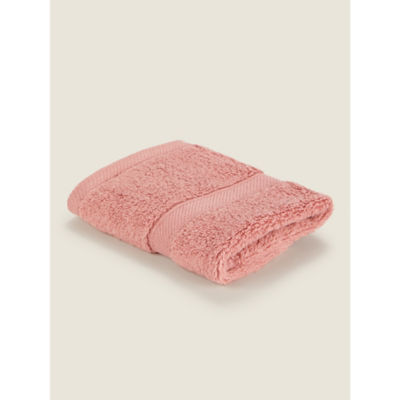 George Home Petal Pink Super Soft  Face Cloth