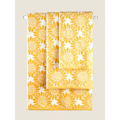 George Home Yellow Sunflower  Bath Towel