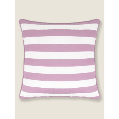 George Home Stripe Print Reversible Outdoor Cushion