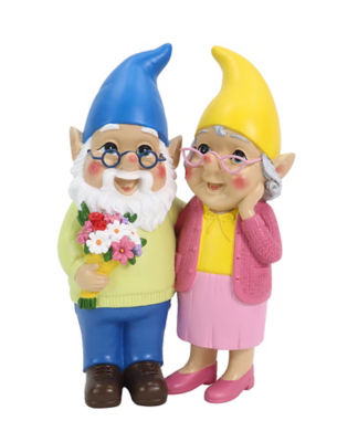 George Home Grandparent Gnomes 11x9.5x22.5cm