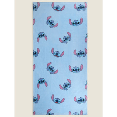 Disney Stitch Blue Beach Towel