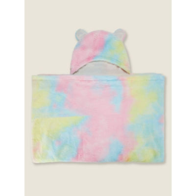 George Home Tie Dye Hooded Shawl
