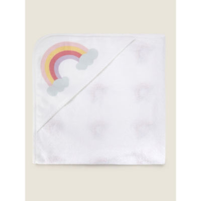 George Home Rainbow Hooded Towel