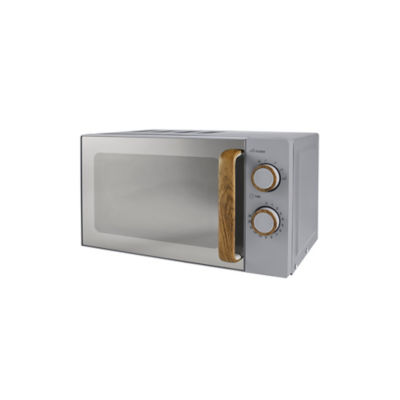 George Home Matte Grey Scandi 17L Manual Microwave