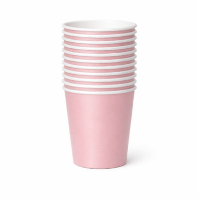 George Home Pink Kids Paper Party Cups