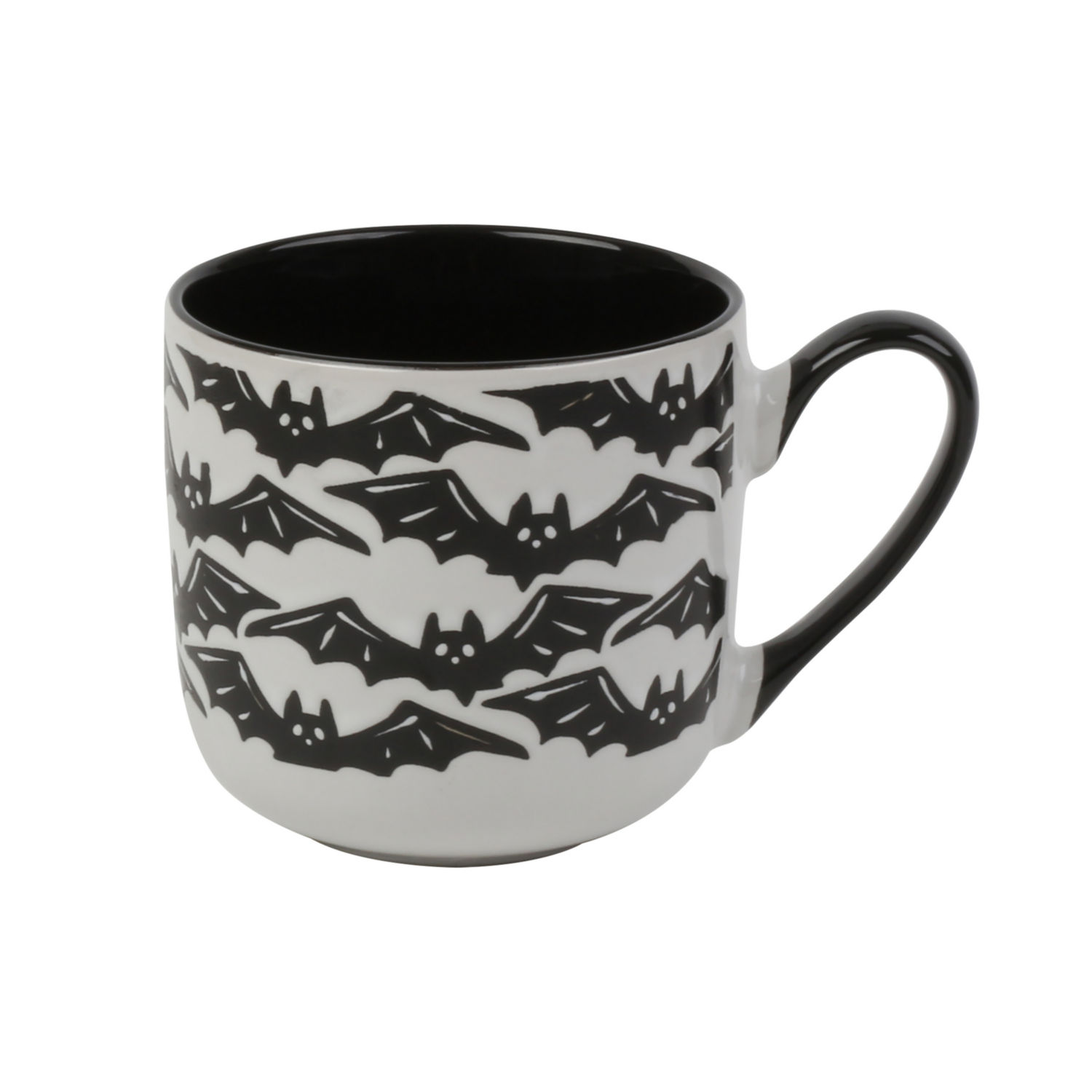 George Home Bat Wax Resist Stoneware Mug
