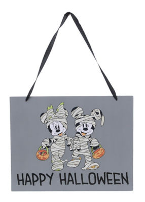 Disney Mickey and Mickey Halloween Sign