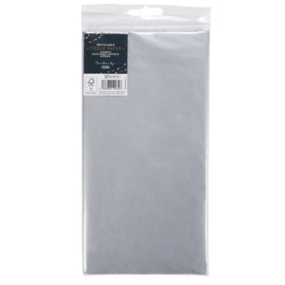 George Home Christmas Silver Tissue Paper