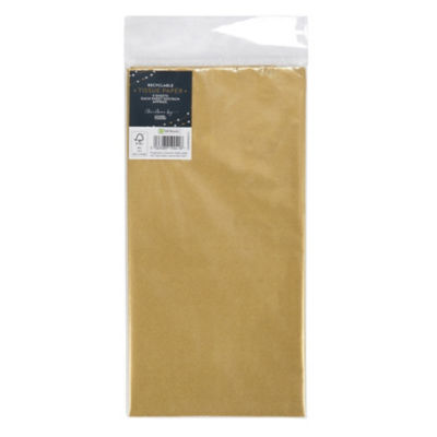 George Home Christmas Gold Tissue Paper