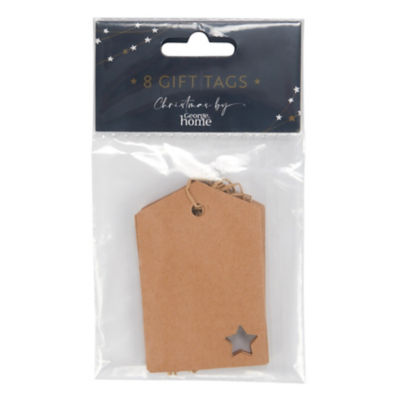 George Home Christmas Craft Gift Tags - 8 Pack