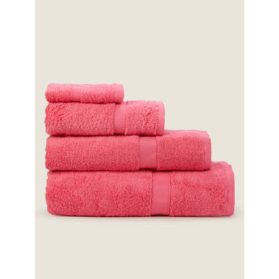George Home Bright Pink Super-Soft Cotton Hand Towel
