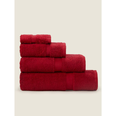 George Home Red Super-Soft Cotton Bath Sheet