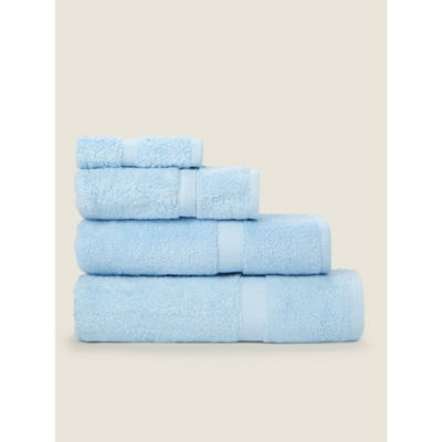George Home Soft Blue Super-Soft Cotton Face Cloth - ASDA Groceries