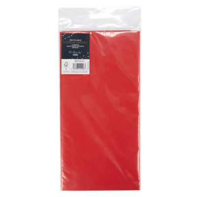 George Home Christmas Red Tissue Paper