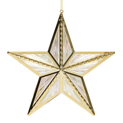 George Home Christmas Gold Star Bauble