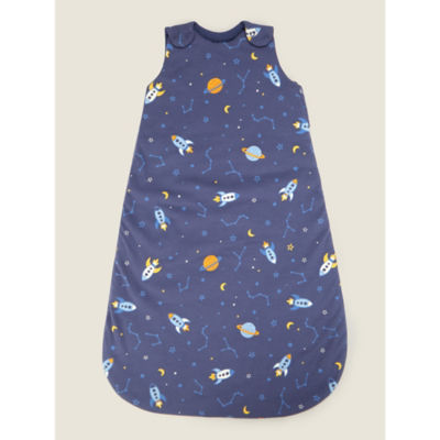 George Home Navy Space Sleep Bag 2.5 Tog (6-18M)