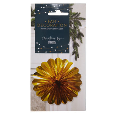 George Home Gold Fan Decoration