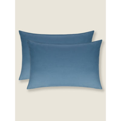 George Home Blue Just Wellness Cool Touch TENCEL™ Pillowcase Pair