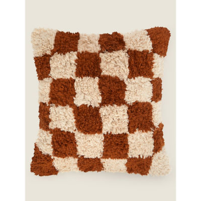 George Home Tufted Checkerboard Cushion