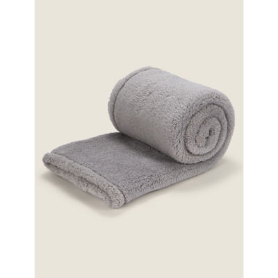 George Home Teddy Throw - 150cm x 120cm