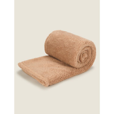 George Home Teddy Throw - 150cm x 120cm