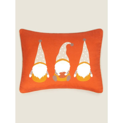 George Home Orange Autumn Gonk Cushion