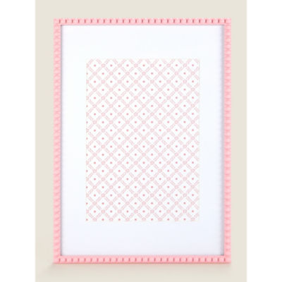 George Home Pink A4 Injection Beaded Frame