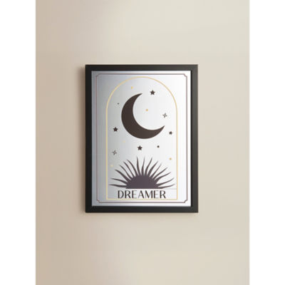 George Home Black Celestial Dreamer Mirror Artwork