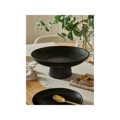 At Home with Stacey Solomon Black Ceramic Beaded Bowl