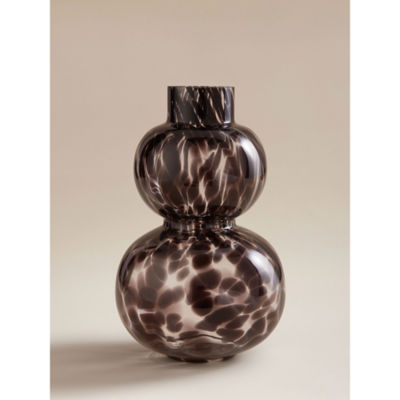 George Home Black Confetti Vase