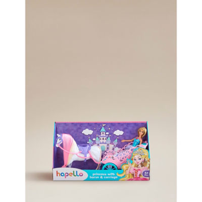 Hapello Doll & Horse Carriage