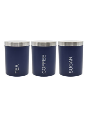 George Home Blue Canister Set