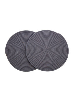 George Home Grey Rope Placemats