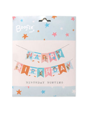 George Home Boofle Happy Birthday Bunting