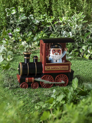 George Home Train Grandpa Gnome 20x8.5x17.5cm