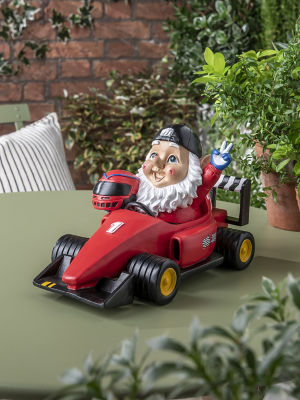 George Home Racing Car Gnome 22.5x12x14cm - ASDA Groceries