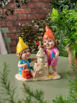 George Home Sandcastle Gnome 14.5x8x16.5cm