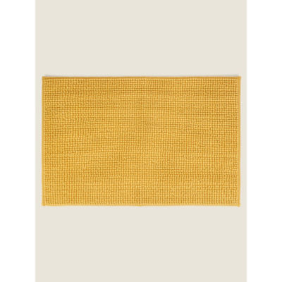 George Home Mustard Super Soft Cotton Bath Mat
