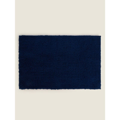 George Home Blue Super Soft Cotton Towel & Bath Mat Range